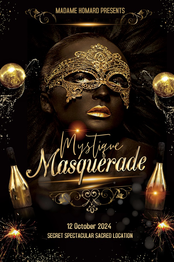 Venetian Mardi Gras New Years Mask – Masquerade Mystique – Costume Halloween Party